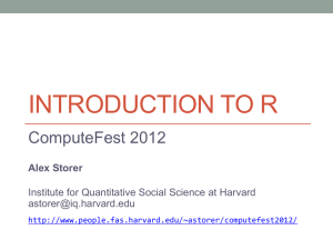 computefestr - Projects at Harvard