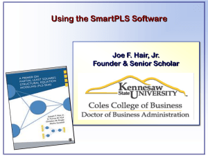 How to use SmartPLS software_Getting Started