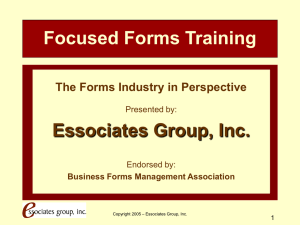 Focused Forms Training