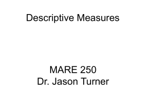 Lecture 2 - notes - for Dr. Jason P. Turner