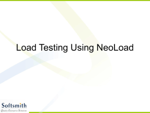 Neoload Presentation