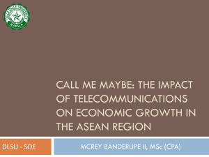 Call me maybe: the impact of telecommunications