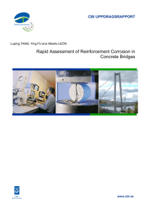 Rapid Assessment of Reinforcement Corrosion in Concrete Bridges