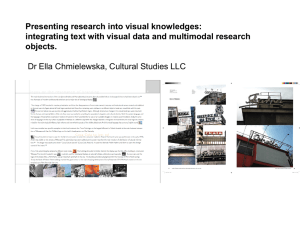 integrating text with visual data and multimodal research