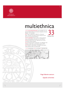 multiethnica - Organisation och personal
