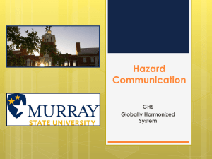 GHS Hazard Communication PowerPoint Presentation
