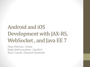 Andoid and iOS Development with JAX