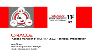 Access Manager 11gR2