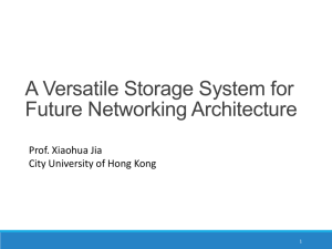 Versatile Storage System - City University of Hong Kong