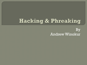 Hacking & Phreaking