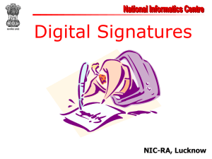 Digital Signature Introduction