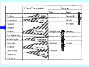 Formation of U.S. Aquifer Systems, Paleozoic Formation of U.S.