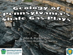 Geology of PA`s Shale Gas Plays-