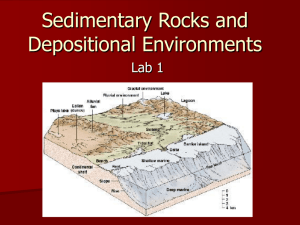 Sedimentary Rocks and Depositional Environments