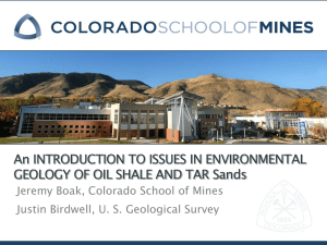 An INTRODUCTION TO ISSUES IN ENVIRONMENTAL GEOLOGY