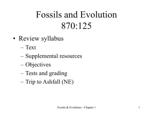 Chapter 1 Preservation and the fossil record
