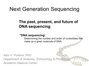 Next Generation Sequencing - Erasmus Observatory on Health Law