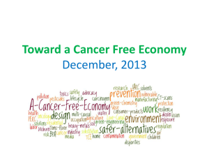 Presentation - Alliance for Cancer Prevention UK