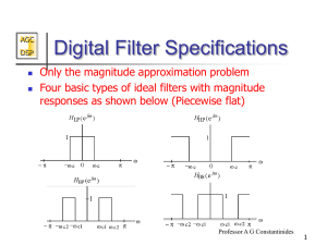 DSP & Digital Filters
