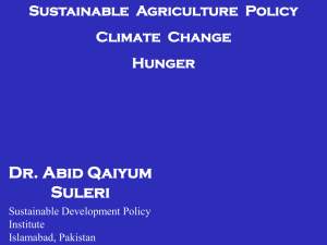 Climate Change Hunger