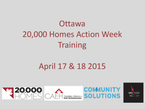 Action Week Training – Ottawa