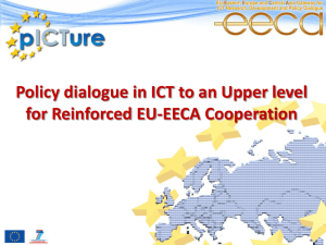 Policy dialogue in ICT to an Upper level for Reinforced EU