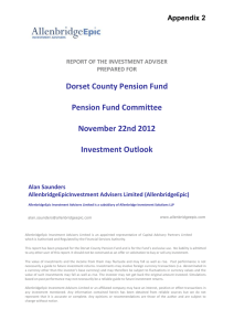 Report of the Investment Adviser