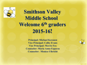 Incoming 6th Graders for 2015-16 (ppt)