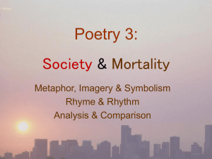 Poetry 3: Life and Death