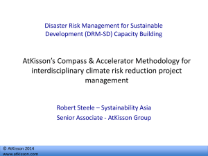 AtKisson Sustainability Accelerator