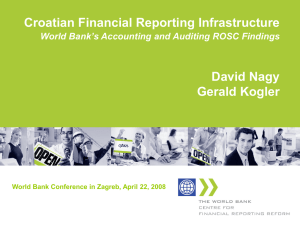 Accounting and Auditing ROSC - World Bank Internet Error Page
