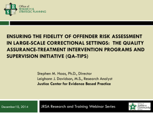 qa-tips - Justice Research and Statistics Association