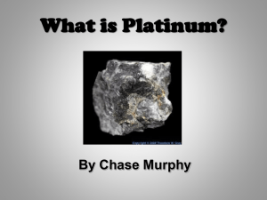 Element Research Project (Platinum1)