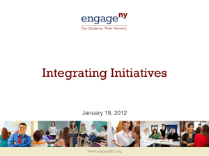 (Kate Gerson): Integrating Initiatives