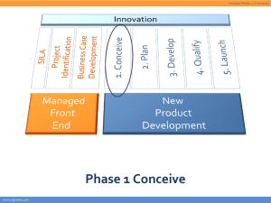 Phase 1 Conceive