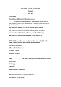 Quarter four General Revision Sheet Grade 9 2013