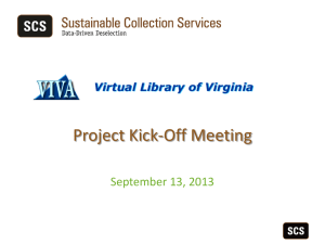 Here - VIVA, The Virtual Library of Virginia