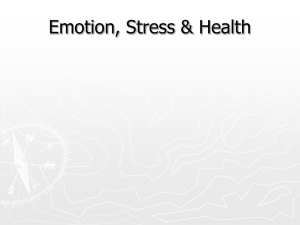 Emotion & Stress