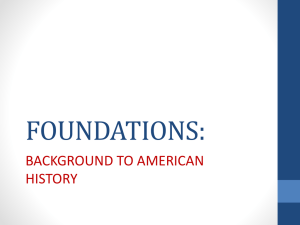 Foundations of America