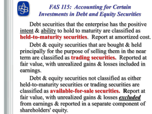 held-to-maturity securities