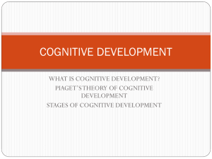 cognitive development - The State University of Zanzibar