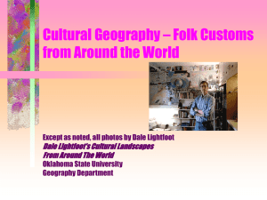 Folk Customs from Around the World