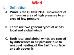 Earth Science Wind/Pressure/Weather WebQuest