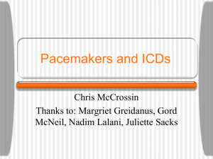 Pacemakers and ICDs - Calgary Emergency Medicine