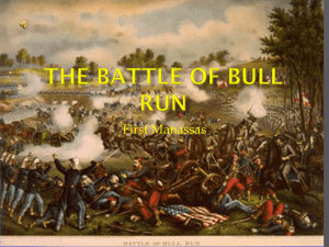 The Battle of Bull run