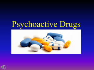 Module 25: Pscyhoactive Drugs