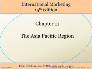 Dynamic Growth in the Asia Pacific Region