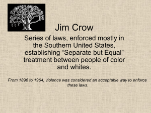 Jim Crow - bYTEBoss