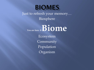 Biomes - Cobb Learning