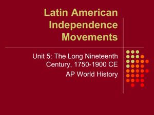Latin America - Fort Thomas Independent Schools